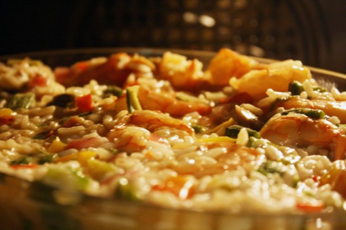 cajun shrimp casserole