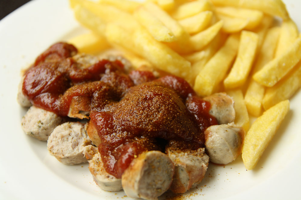 A simple currywurst - No Ordinary Homestead