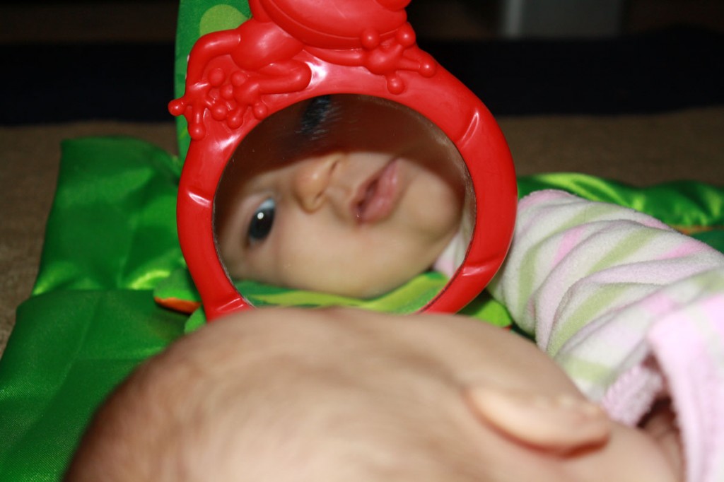 Fisher Price Rainforest activity mat mirror