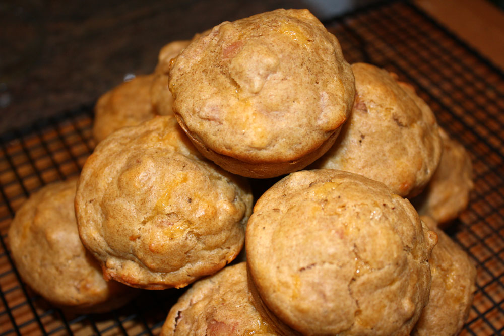 ham & cheese muffins