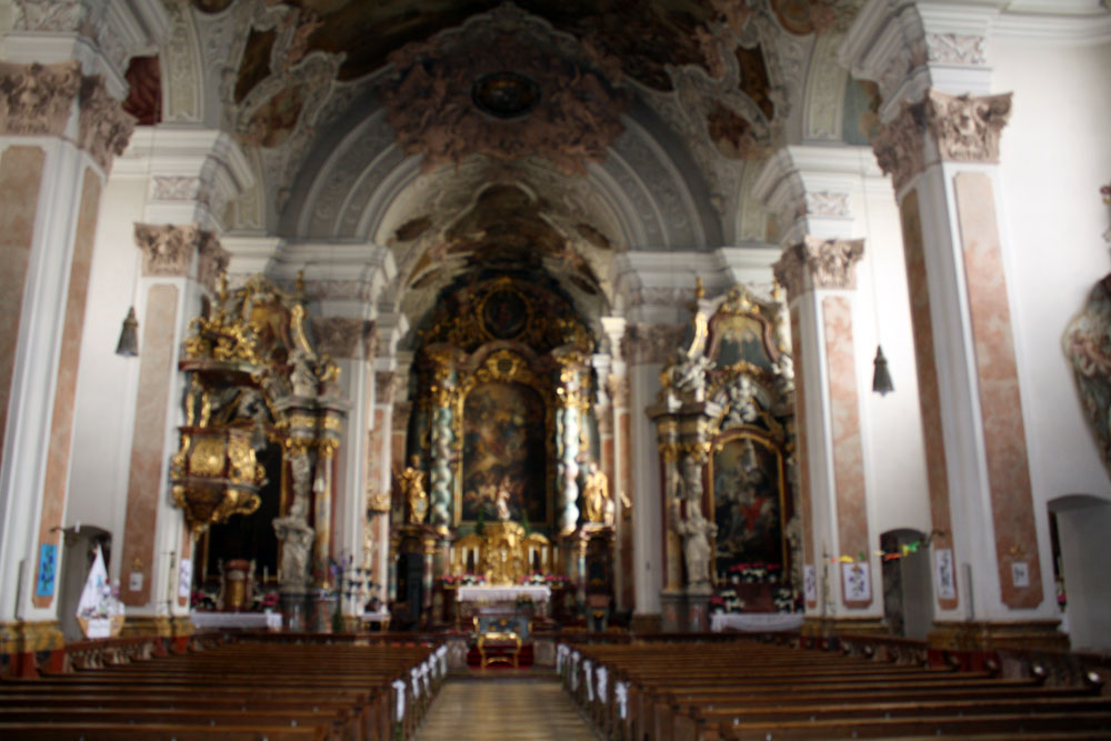 catholic church metten germany inside