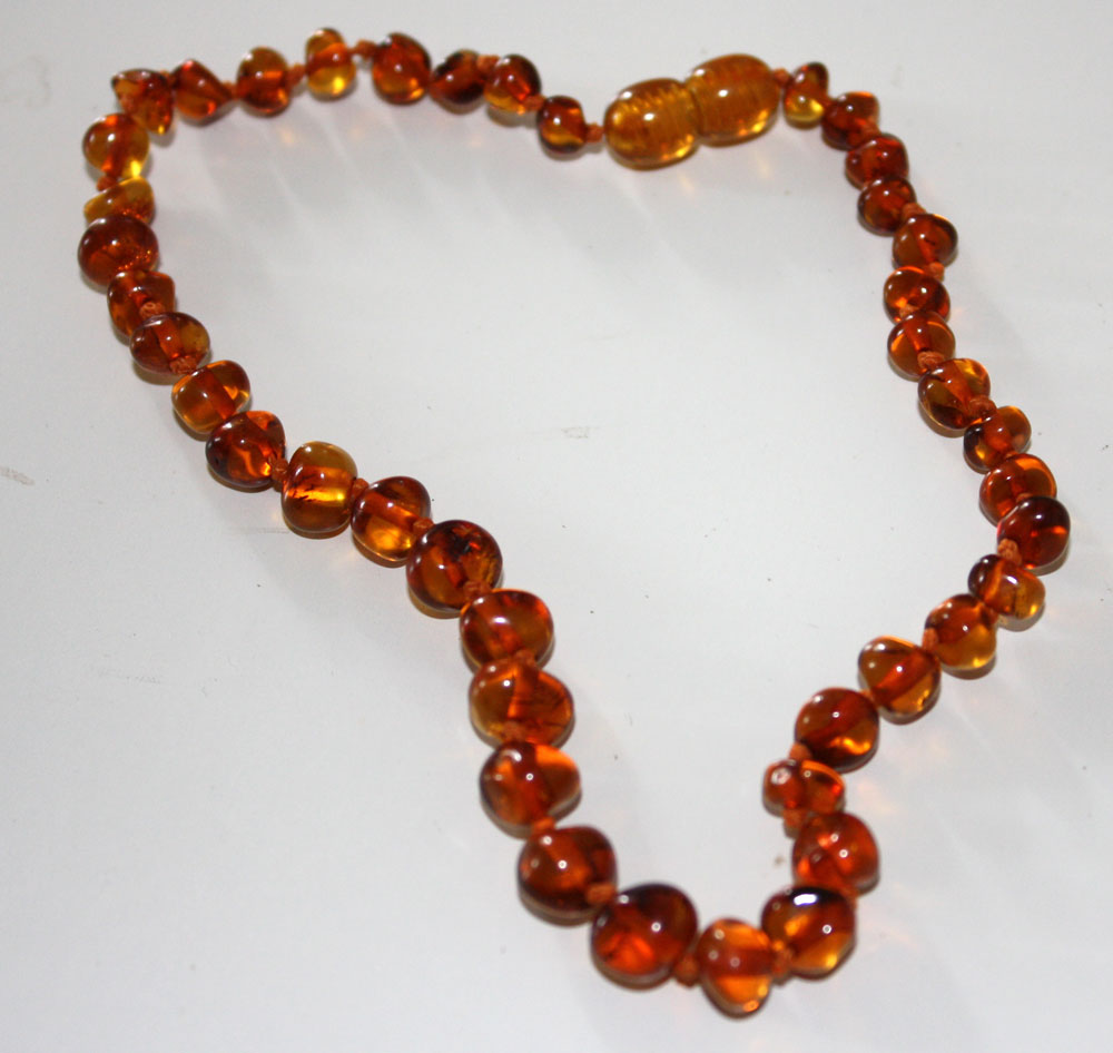 Mackenzie chirstening gifts amber necklace diana