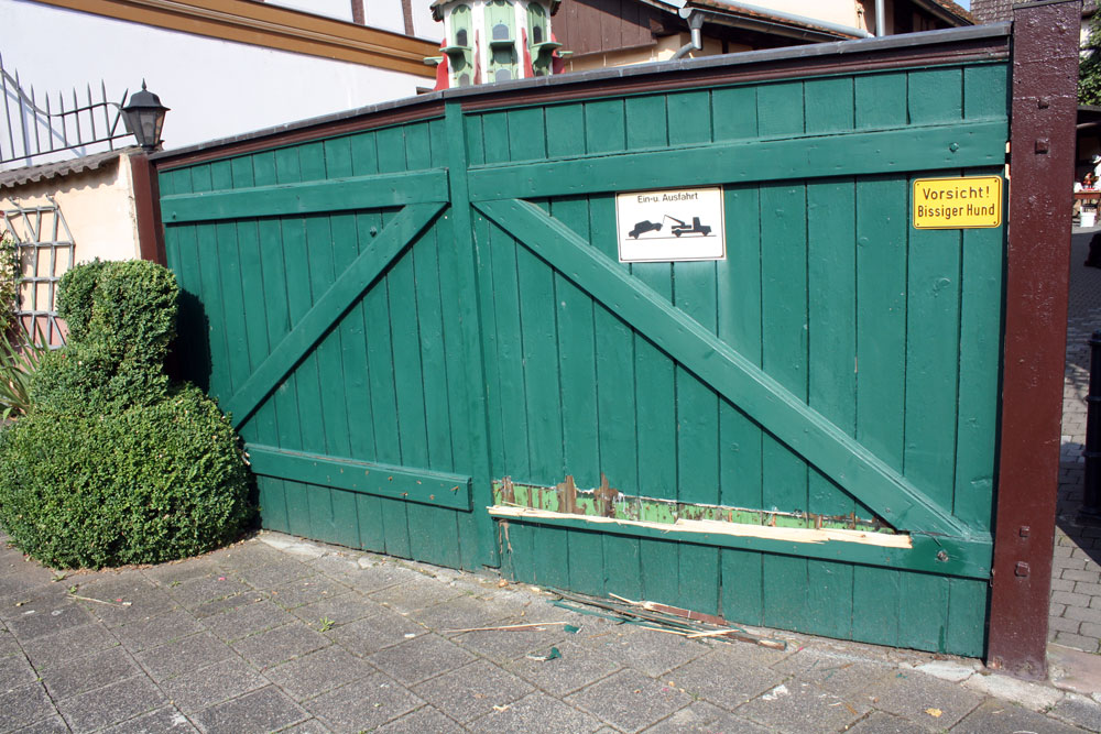 gate repair during