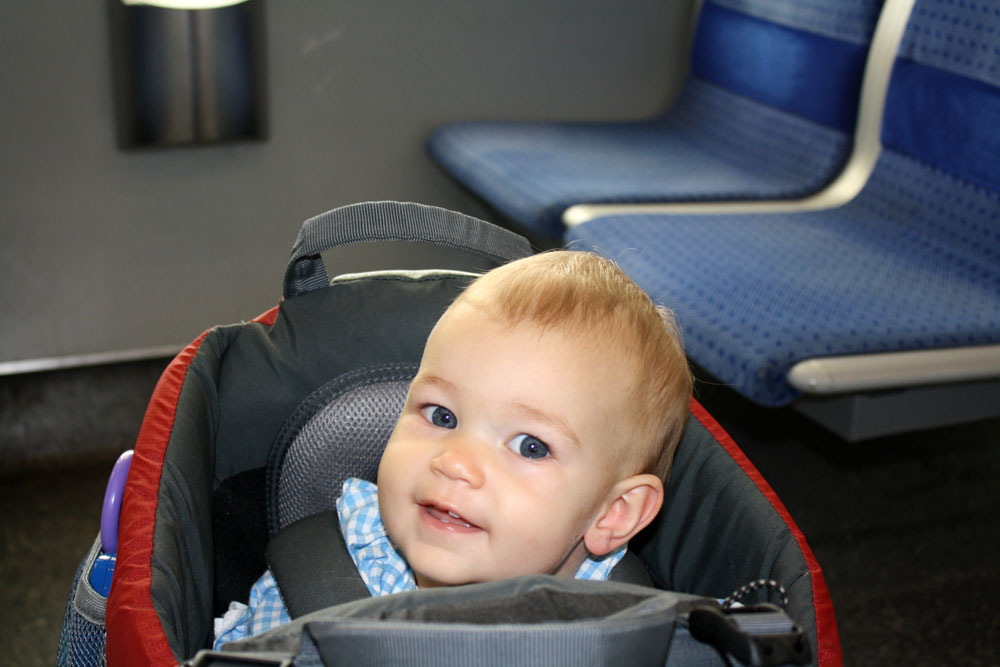 Mack on the subway - Oktoberfest 2009
