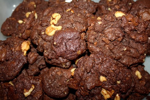 chocolate chocolate chip cookies