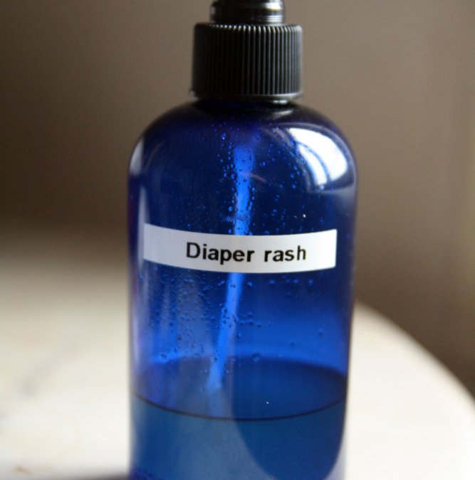 Natural diaper rash treatment (& good for runners rash too)