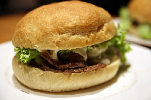 steak leftovers sandwich