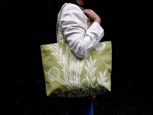 handmade tote bag
