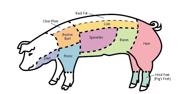 Auf Deutsch: Pork Cuts