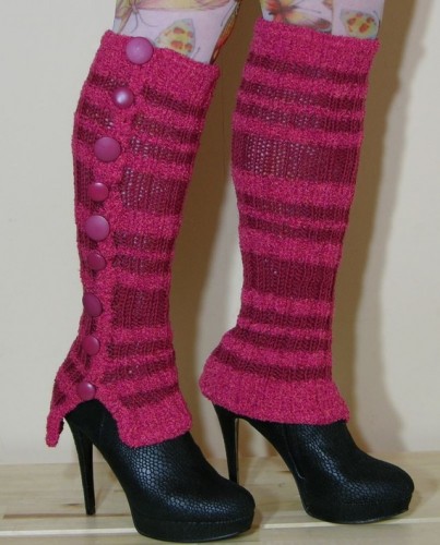 knitted spats