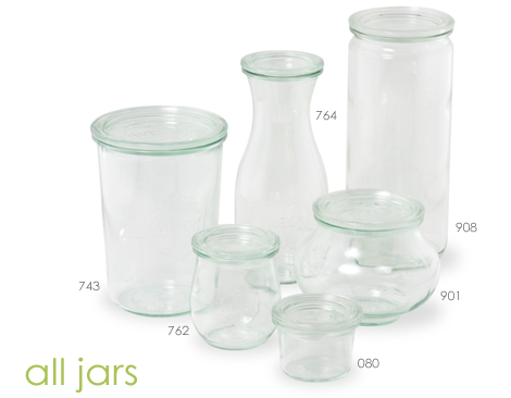 weck canning jars