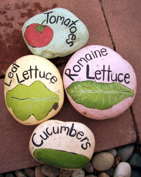 DIY garden markers