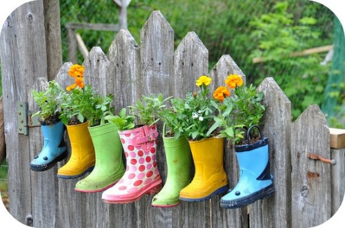 rubber-boot-planters