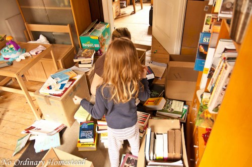 decluttering books