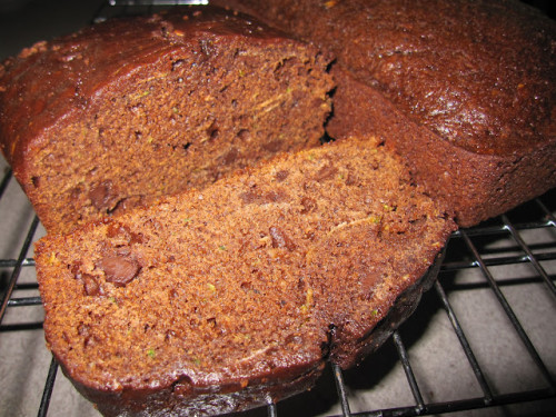 double chocolate zucchini bread recipe