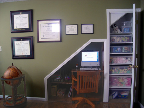 office-under-stairs
