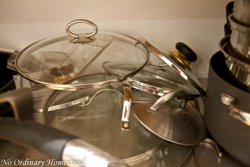 Organizing in Kitchen