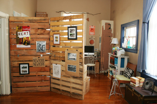 pallet-room-divider