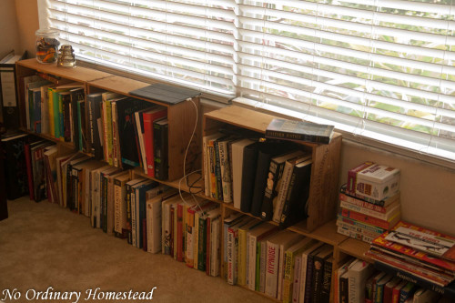 Our New Upcycled Bookshelves No Ordinary Homestead