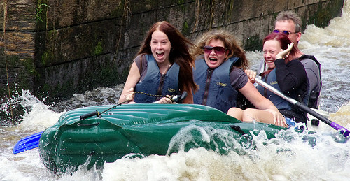 family-rafting