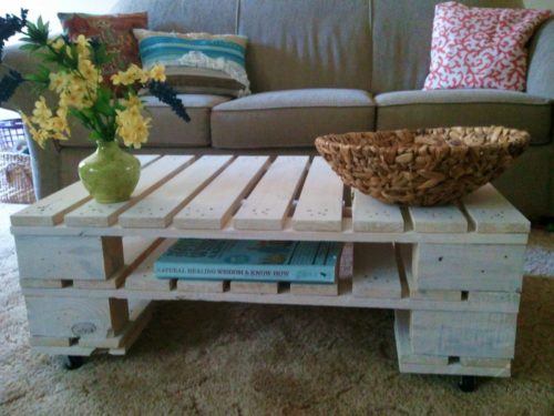 Simple-coffee-table-from-pallets