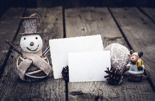 vintage Christmas decor
