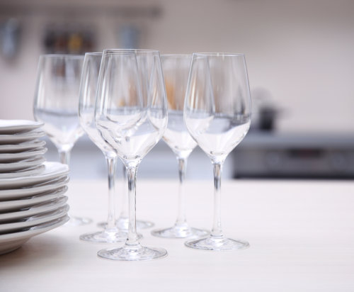clean dishes 