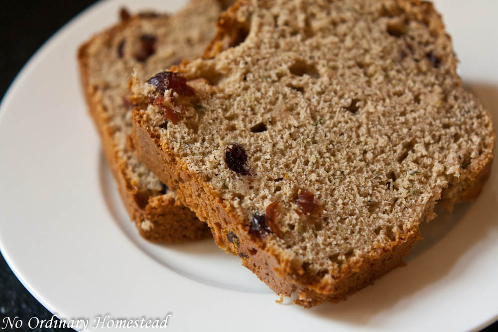 Easy & healthier recipe for zucchini bread