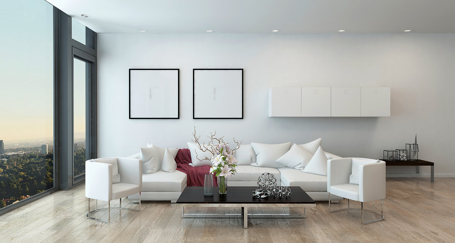 Architectural Interior Living Room Design