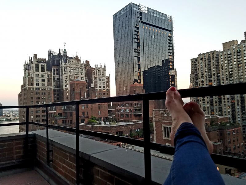 balcony view hotels in NYC