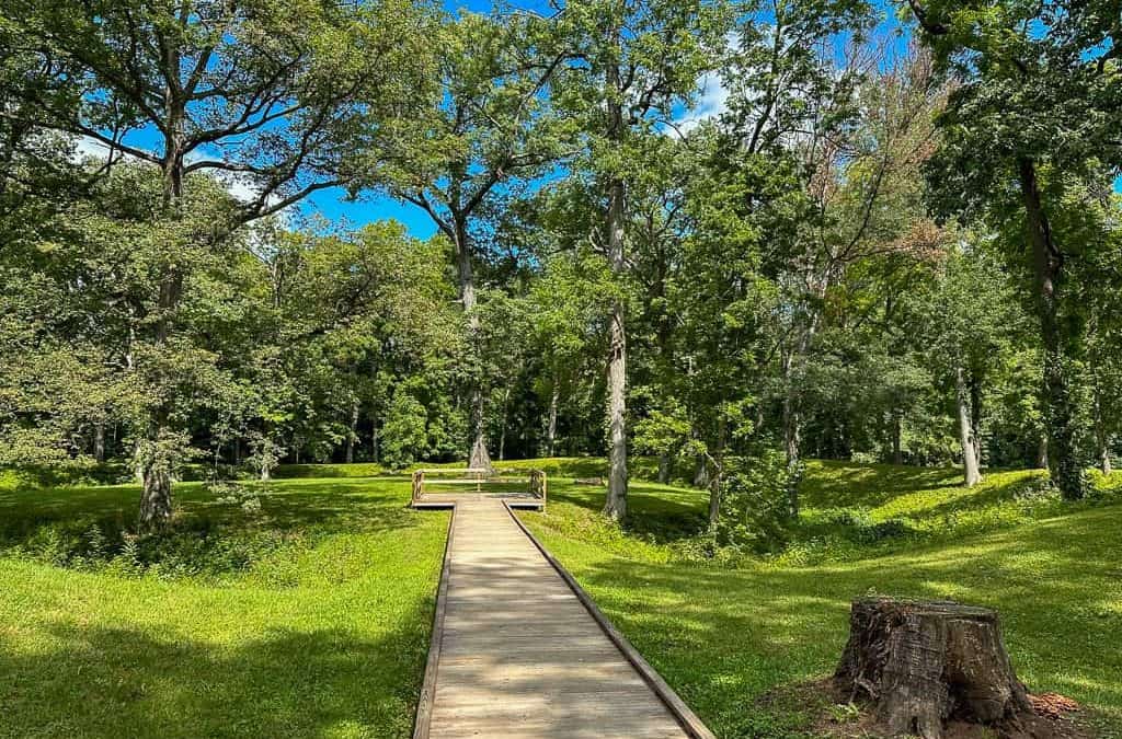 RV Shakedown Trip at Mounds State Park IN