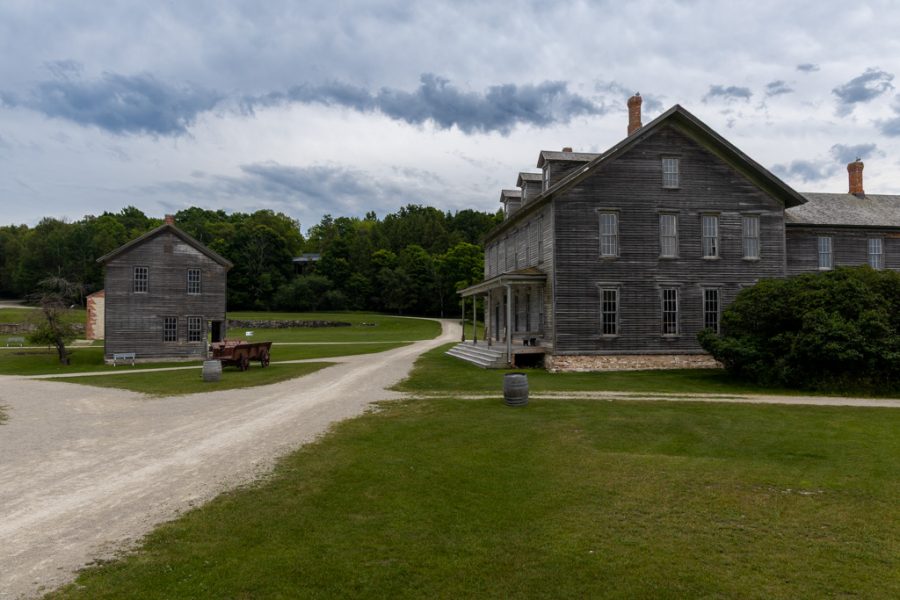 Fayette Historic Townsite on the Garden Peninsula, Michigan