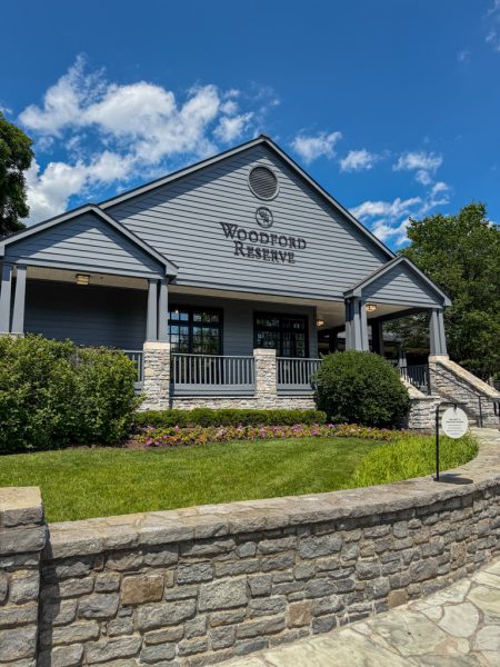 Woodford Reserve Distillery visitor center in Kentucky