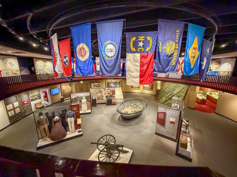 Exhibit at the Virginia Museum of the Civil War in New Market