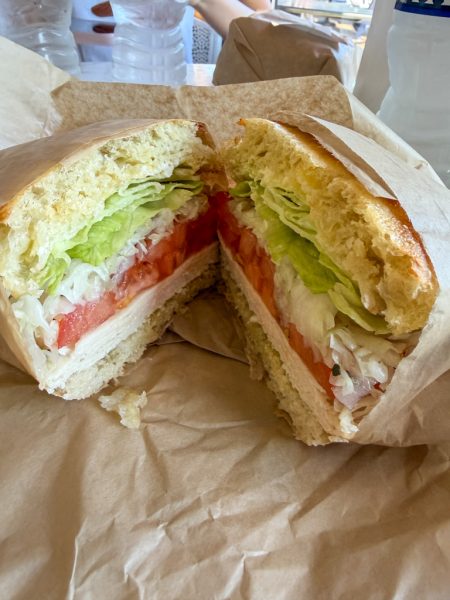 A deli sandwich from Union Market in Washington, DC